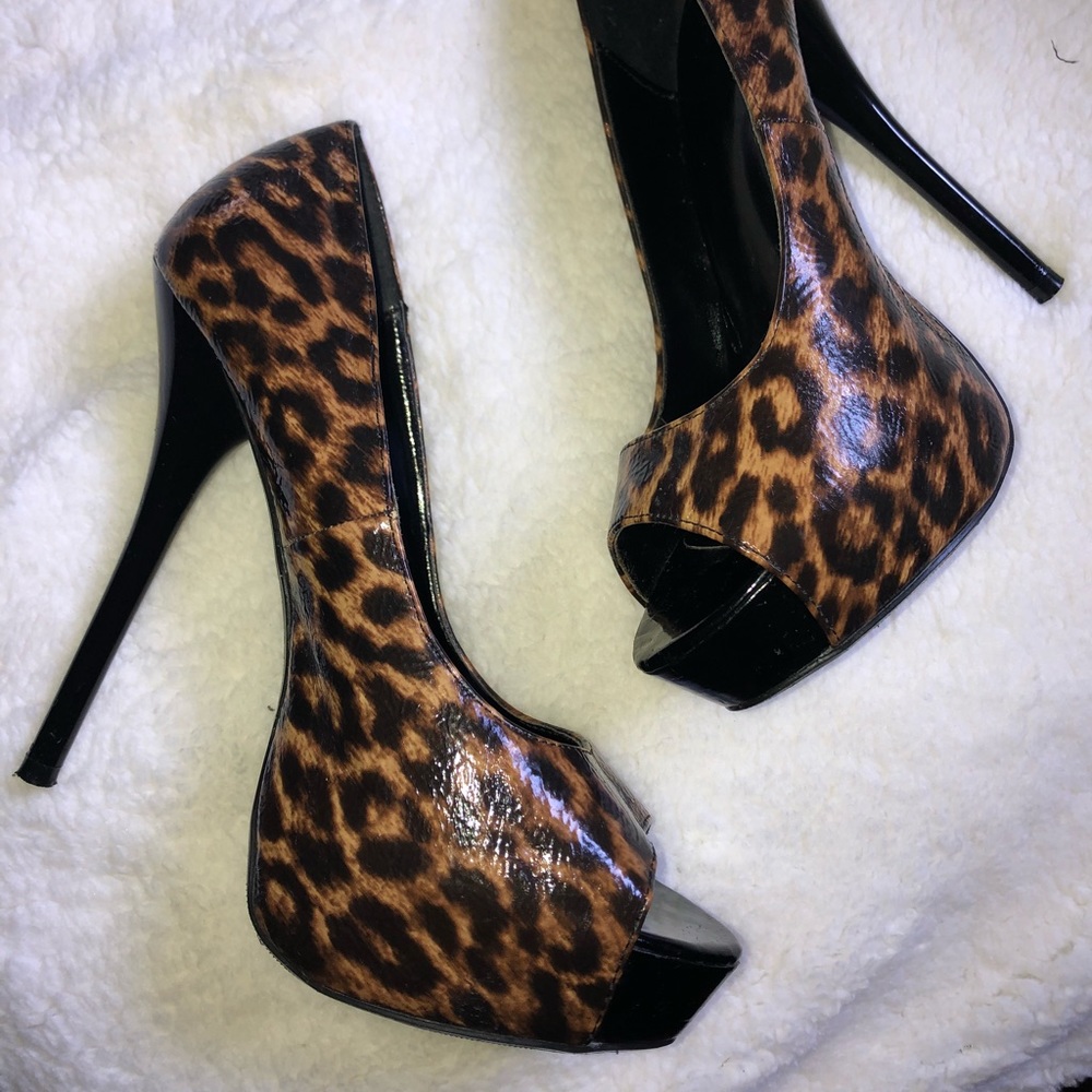 Printed High Heels